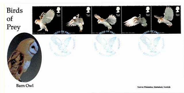 Exclusive Norvic Philatelics 'Barn Owl' cover