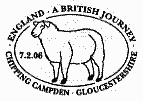 postmark showing St a sheep.