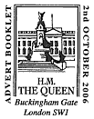 postmark depicting Buckingham Palace.