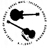 postmark illustrated with guitars.