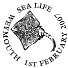Postmark showing a thornback ray.