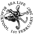 postmark showing octopus.