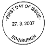 Belfast postmark.