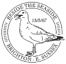 postmark showing seagull