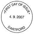 Dartford non-illustrated postmark.