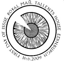 Official Bureau first day of issue postmark for Mythical Creatures stamp issue 16 June 2009.