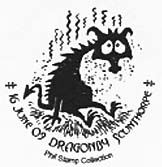 postmark showing burnt dragon.