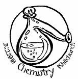 postmark showing chemistry equipment.