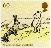 60p Winnie-the-Pooh stamp.