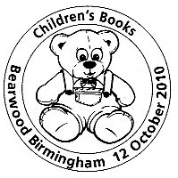 postmark showing teddy bear.