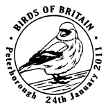 postmark showing chaffinch.