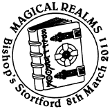 Postmark showing locked book.