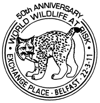 postmark illustrated with a Lynx.