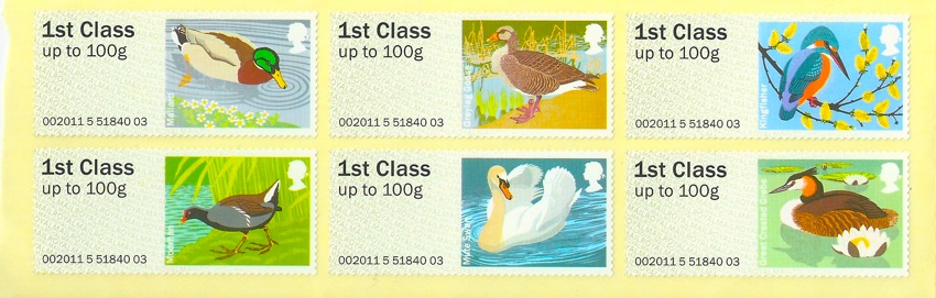 Pictorial Faststamps - birds 3 - preliminary designs.
