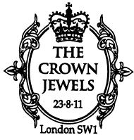 Postmark with text as shown.