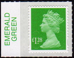 £1-28 Machin definitive issued 25-4-2012.