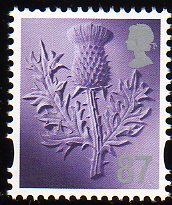 Scotland 87p definitive issued 25-4-2012.