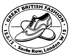 Postmark showing a pair of shoes.