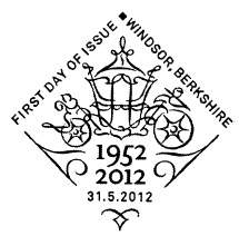 Diamond Jubilee Windsor FD postmark.