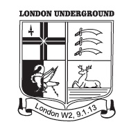 Postmark 'coat of arms'.