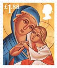 Christmas 2013 £1-88 stamp.