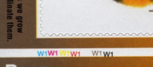 Cylinder numbers on Bee retail booklet.