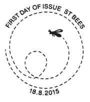 Offiical St Bees first day postmark.