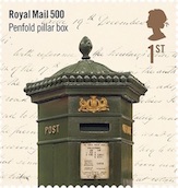 Penfold postbox stamp.
