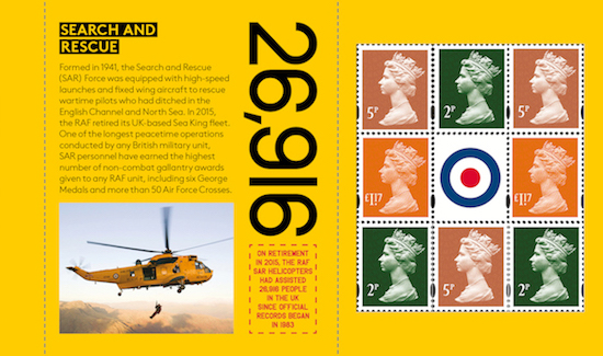 RAF Centenary PSB Pane 5.