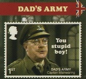 Dad's Army booklet stamp.