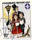 Sheffield Scout Stamp 1988 Carol Singers.