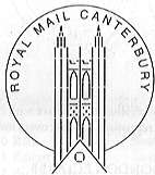 Postmark showing St Paul's Cathedral.