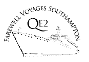 postmark showing the liner, Queen Elizabeth 2.
