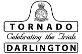 postmark showing Tornado railway engine nameplate.