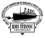 postmark showing RMS Titanic.