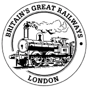 postmark showing steam locomotive.