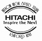 Postmark showing Hitachi Inspire the next slogan.