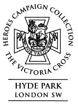 Postmark showing the Victoria Cross.