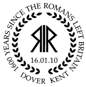 Postmark indicating Roman occupation!