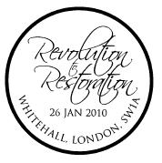 Postmark with text as below.