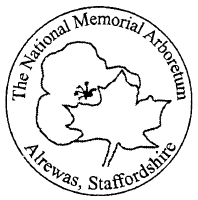 Postmark showing poppy and maple leaf.