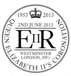 Postmark showing royal cypher.