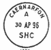 operational datestamp Caernarfon