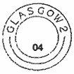 Glasgow 2 cds postmark. 